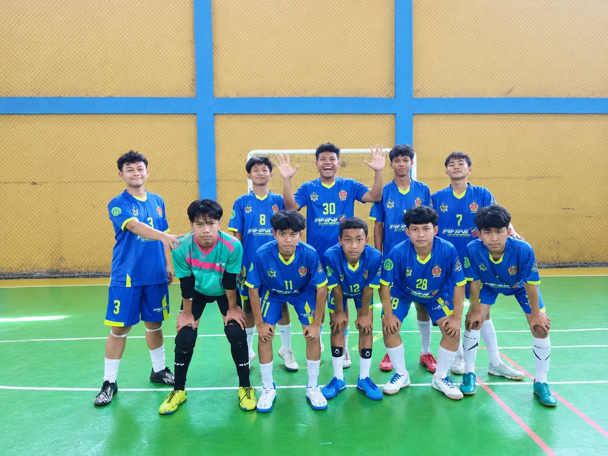 Kompetisi Futsal Antar Kelas Santri